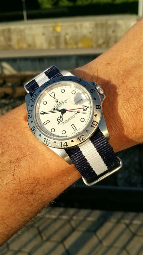 watchuseek explorer 2 nato bracelet